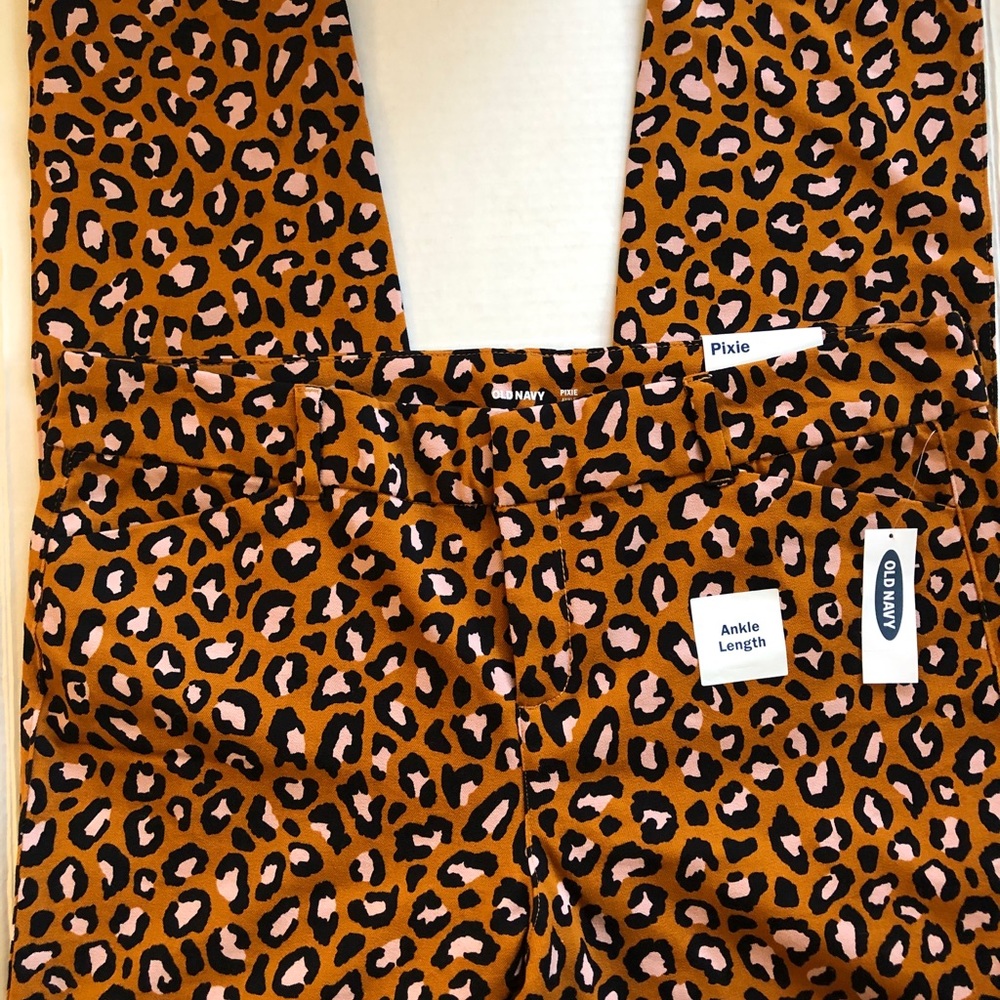Leopard-Print Old Navy Pixie Pants